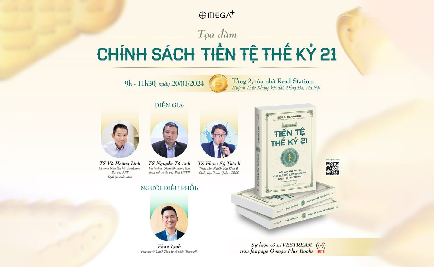 Tọa đàm CHÍNH SÁCH TIỀN TỆ THẾ KỶ 21