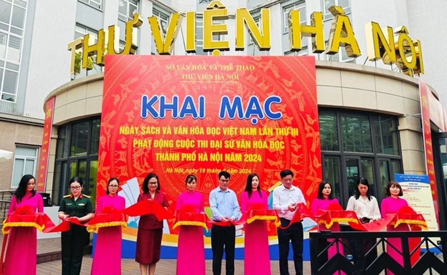 Chuỗi hoạt động không thể bỏ lỡ trong Ngày Sách và Văn hóa đọc tại Thư viện Hà Nội