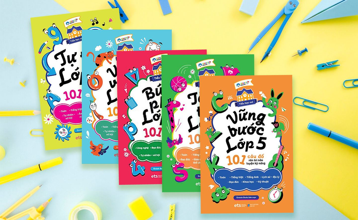 Ôn luyện kiến thức trong mùa hè thú vị hơn với bộ sách “Tiểu học vui”