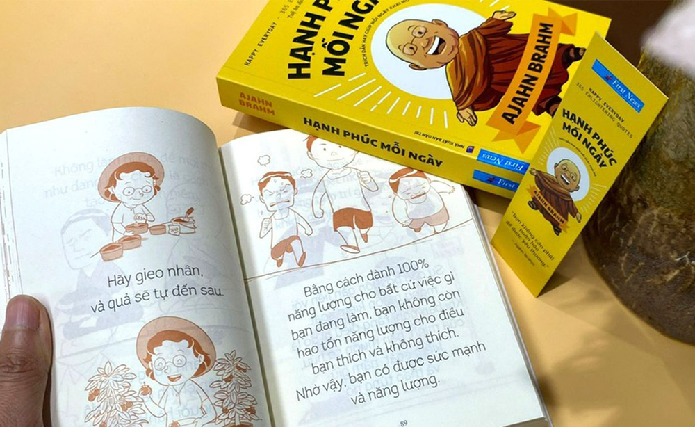 HẠNH PHÚC MỖI NGÀY - 365 chiêm nghiệm từ thiền sư Ajahn Brahm để sống hạnh phúc mỗi ngày