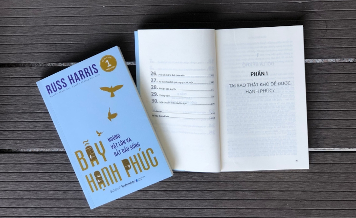 3 bài học từ cuốn sách “Bẫy Hạnh Phúc: Ngừng Vật Lộn Và Bắt Đầu Sống” 