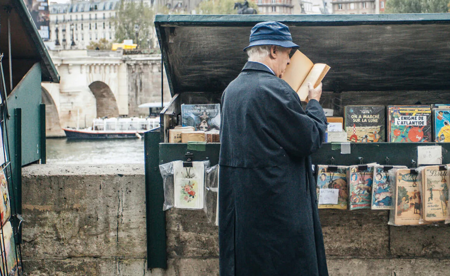 Những quầy sách dọc sông Seine trong Olympic 2024