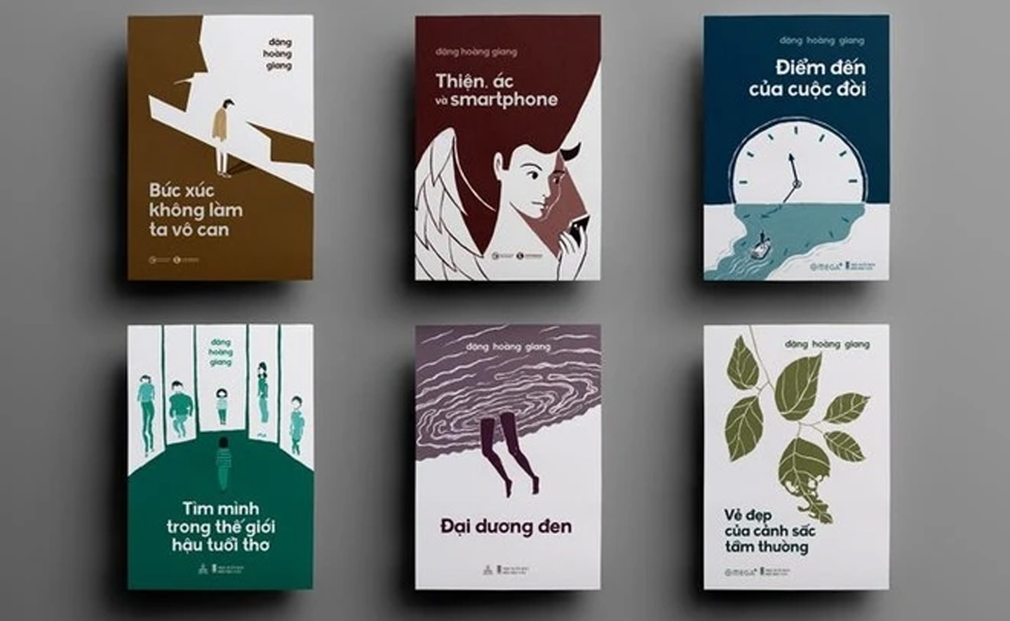 Sách của TS Đặng Hoàng Giang tái bản ở 3 đơn vị khác nhau