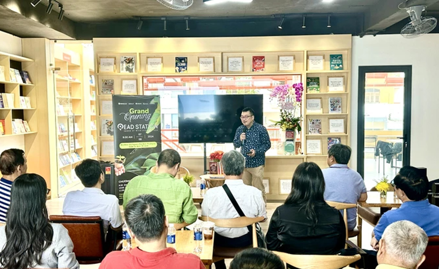 Mô hình Trạm Đọc chính thức ra mắt độc giả TPHCM
