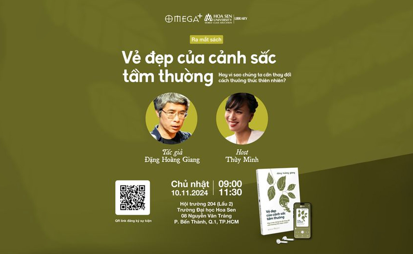 [Tp. Hồ Chí Minh] Ra mắt sách 