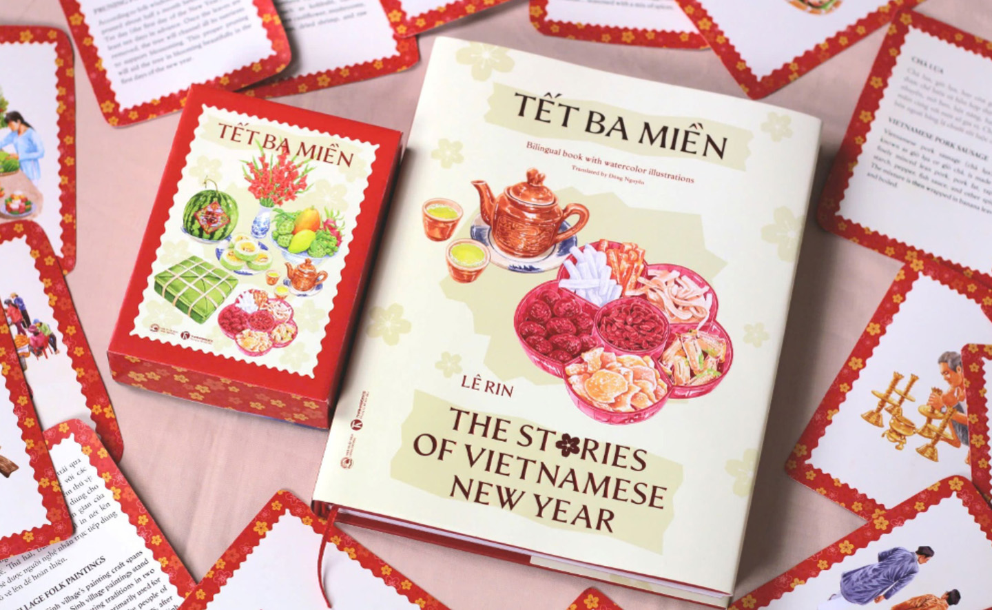 Dạt dào vị Tết trong tác phẩm Tết ba miền của tác giả Lê Rin