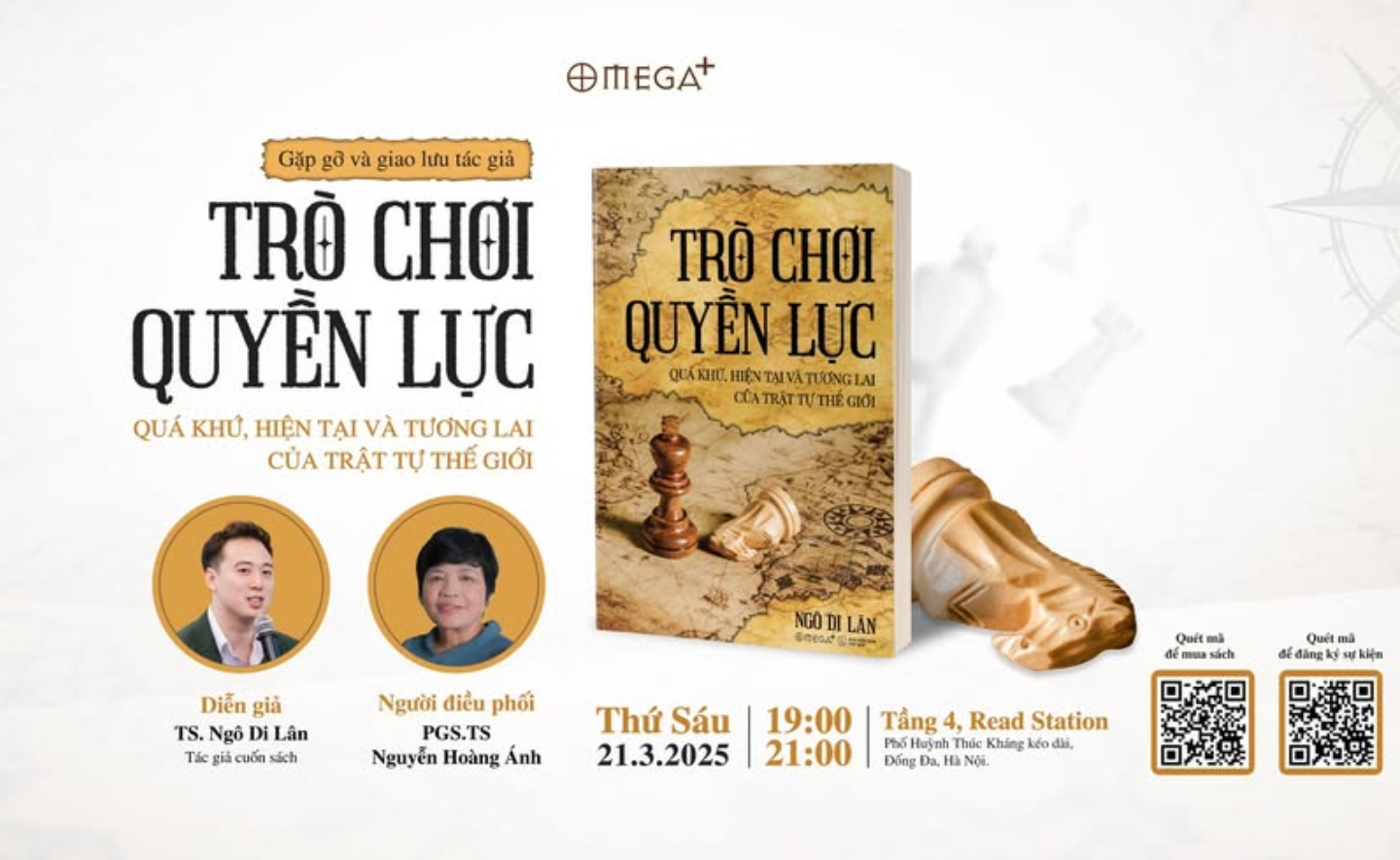 [HÀ NỘI] GẶP GỠ VÀ GIAO LƯU TÁC GIẢ CUỐN SÁCH 