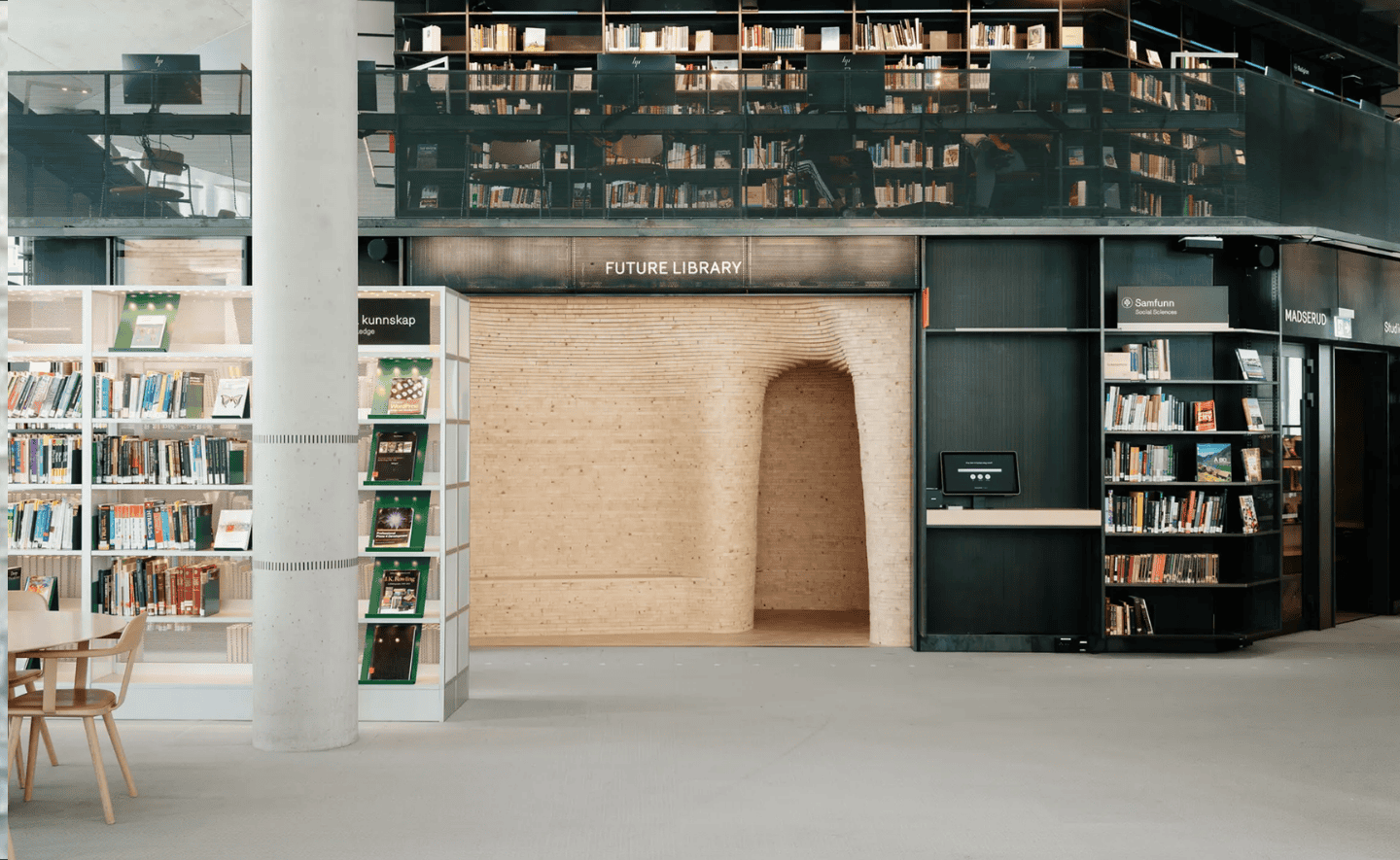 Thư viện Tương lai – Nơi lưu giữ sách trăm năm sau mới được đọc