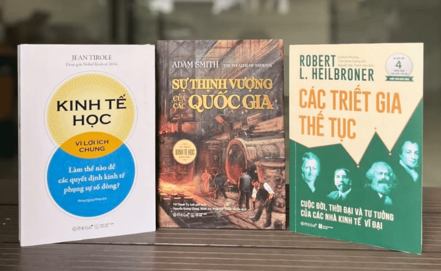 Bộ 3 cuốn sách kinh tế của các nhà kinh tế học lỗi lạc hàng đầu thế giới
