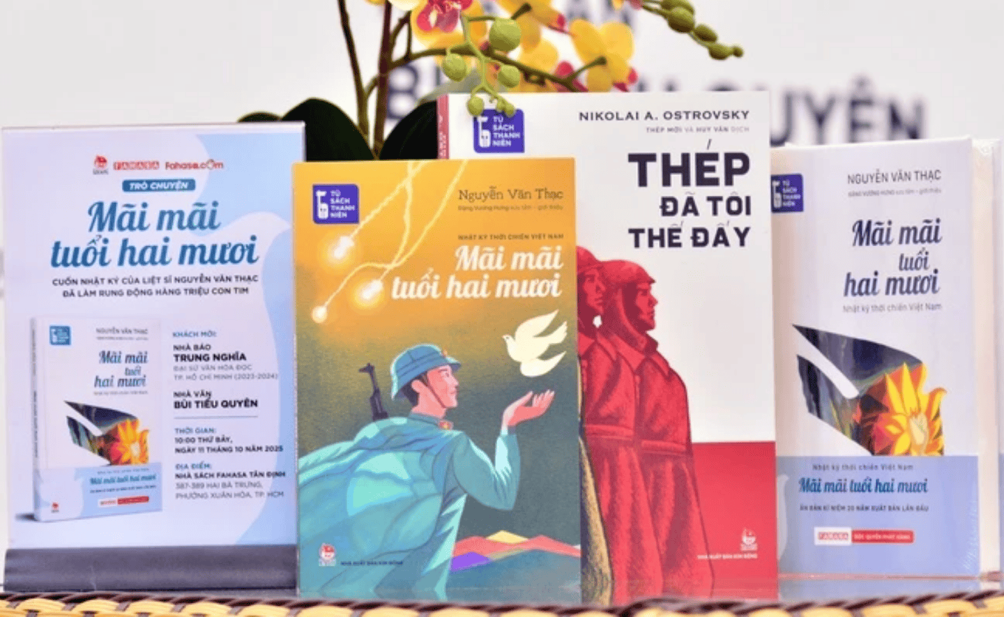 Ấn bản đặc biệt Mãi mãi tuổi hai mươi đưa người đọc trở lại với thế giới nội tâm của người lính – thi sĩ giữa khói lửa chiến trường