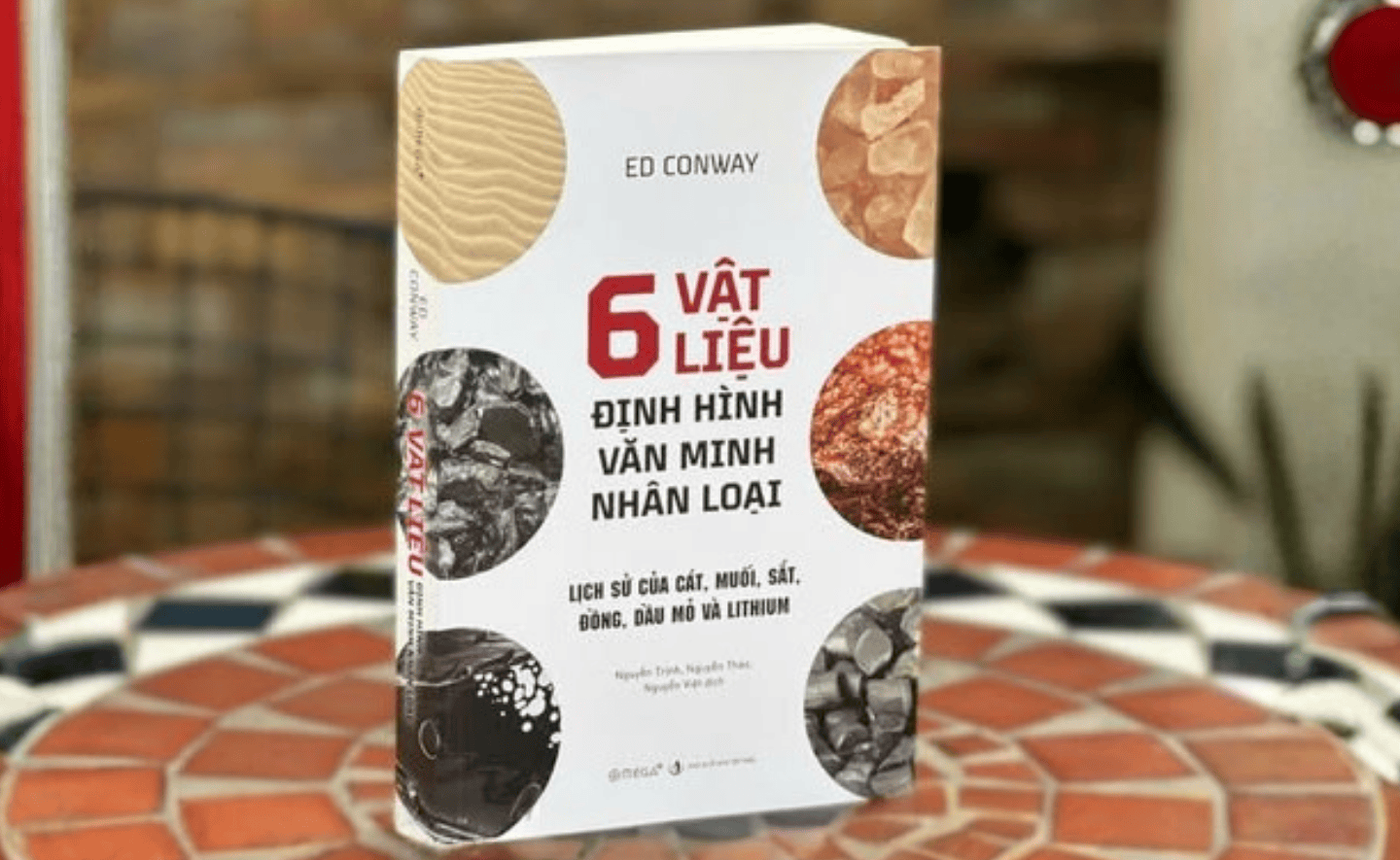 [Review sách] Tiểu sử đầy mê hoặc về 6 vật liệu định hình văn minh nhân loại