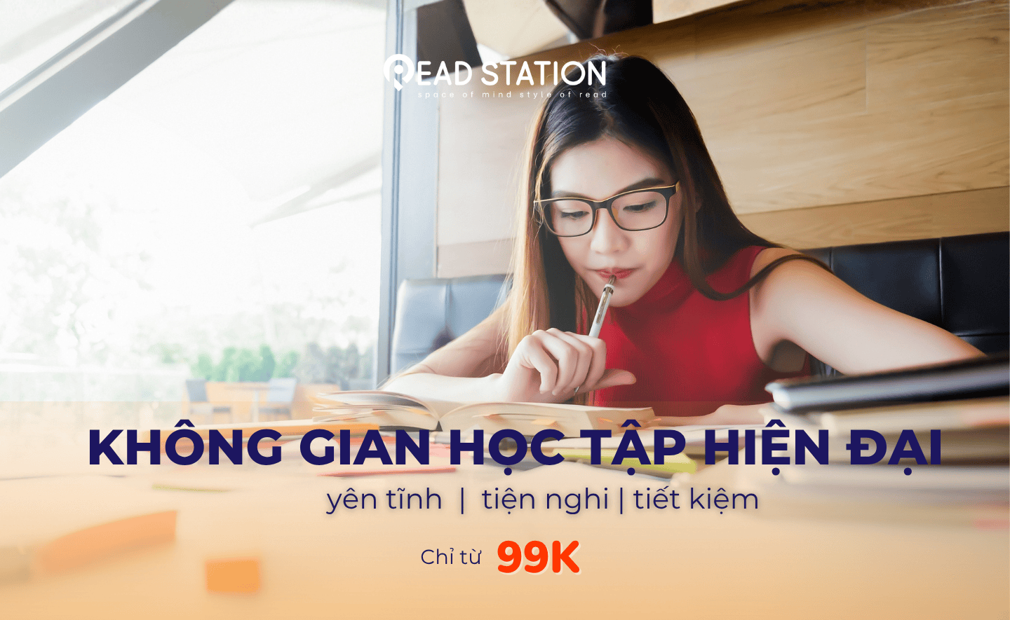 Thư viện Read Station: Không gian học tập và làm việc yên tĩnh, tiện nghi, tiết kiệm - Sự lựa chọn thông minh của sinh viên hiện đại