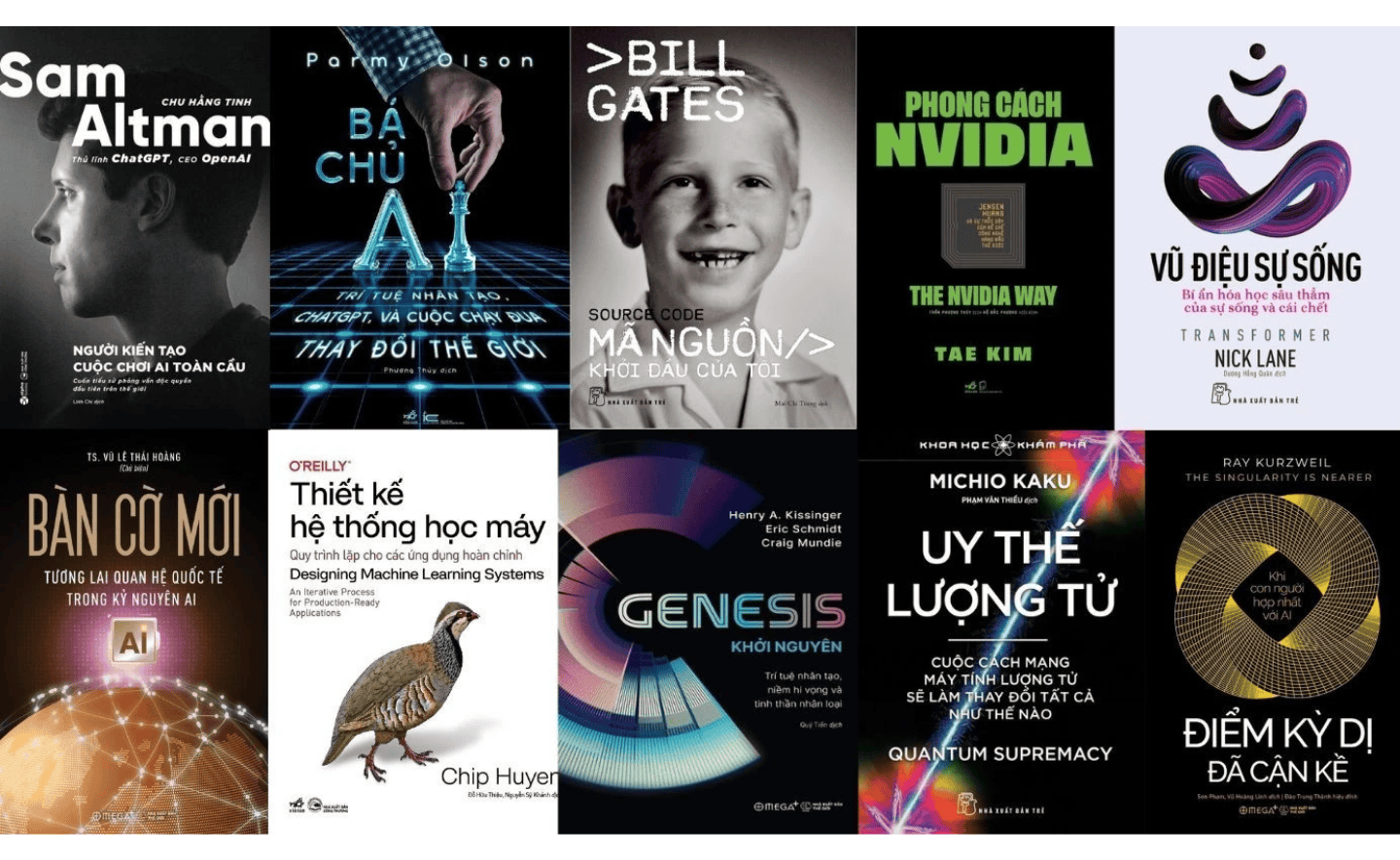 10 tác phẩm khoa học - công nghệ nổi bật 2025