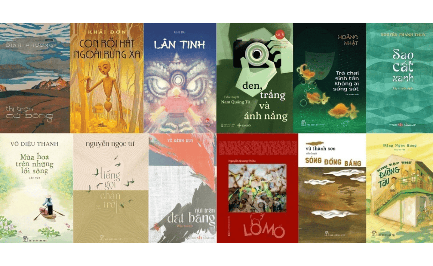 12 tựa sách văn học Việt nổi bật năm 2025