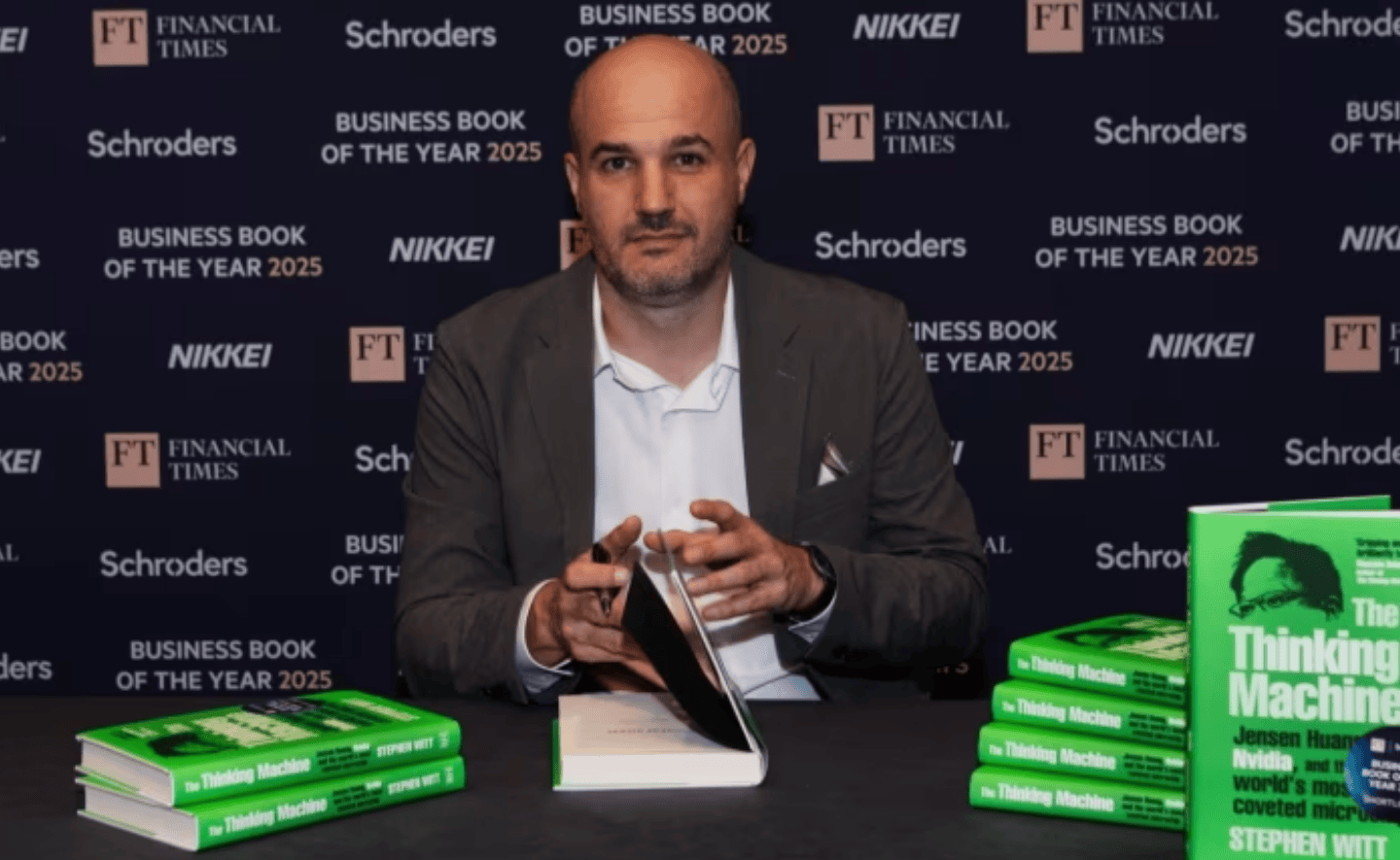 Sách kể câu chuyện hậu trường về cách Nvidia vươn lên giành Giải sách Kinh doanh năm 2025