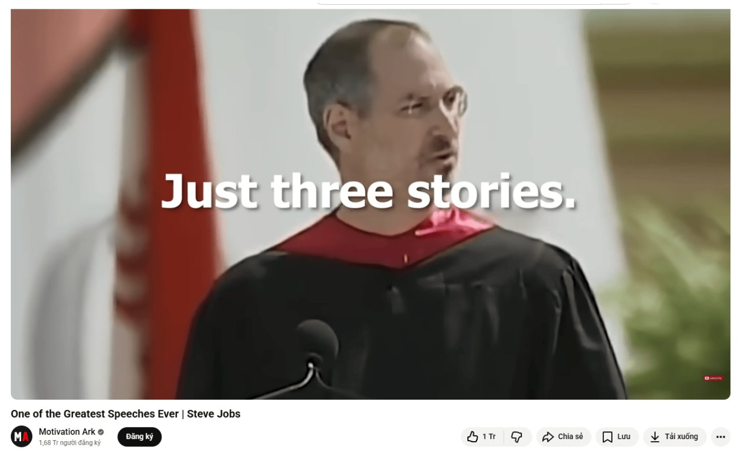 Một trong những bài phát biểu lan tỏa nhất thế giới: 3 câu chuyện cuộc đời của Steve Jobs