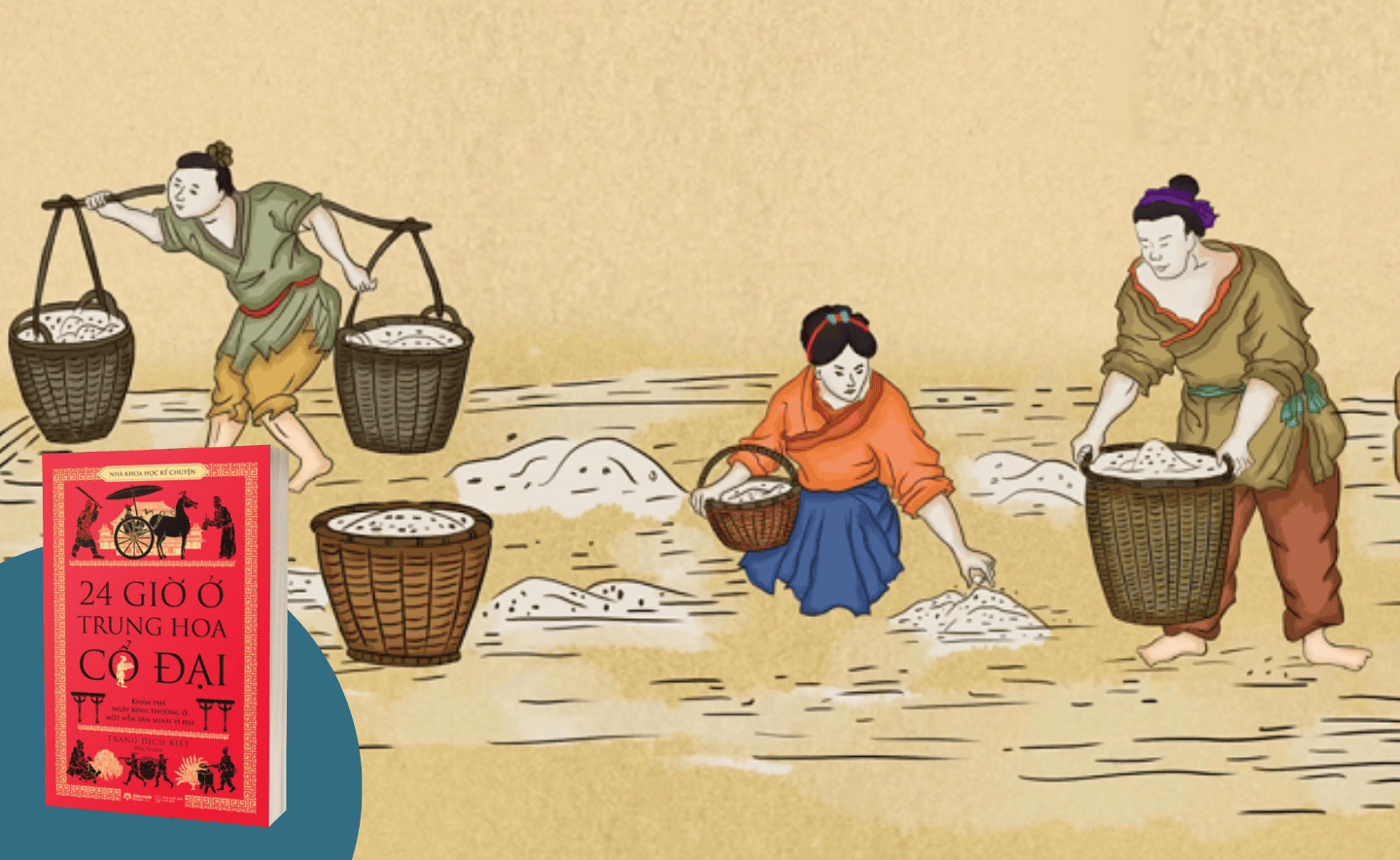 Vàng trắng từ biển cả: Sản xuất muối gắn liền với quyền lực nhà nước, thuế và chính trị như thế nào? 