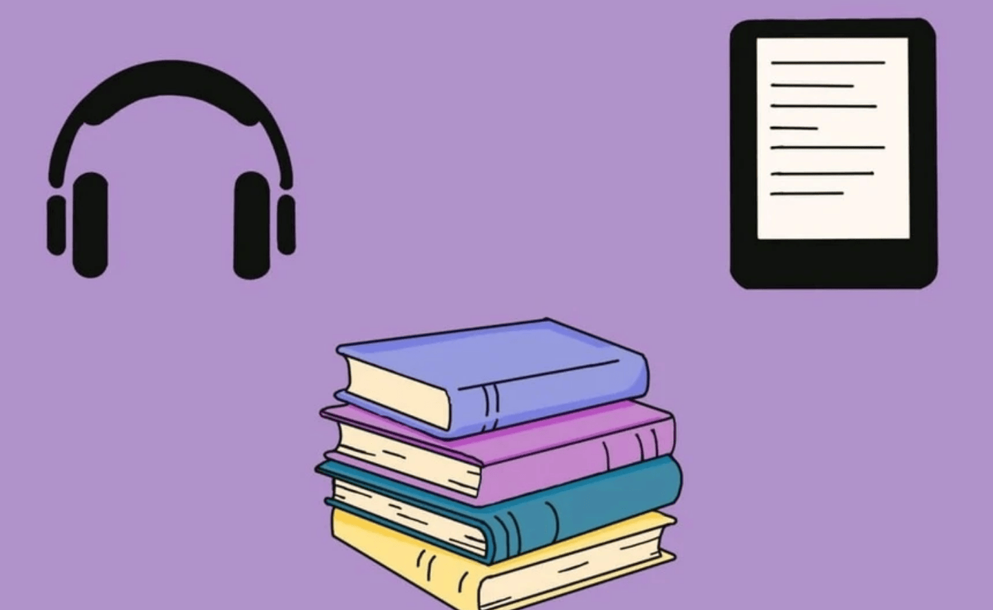 Độc giả hiện đại khó chọn giữa sách nói, sách in và sách điện tử