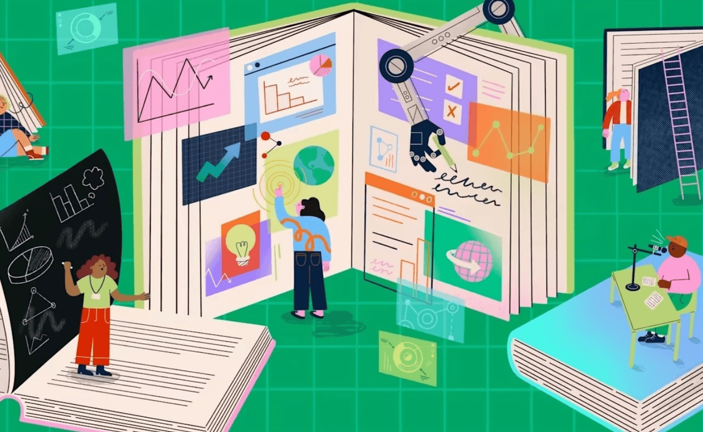 Sách kinh doanh đi đầu trong làn sóng thích ứng AI