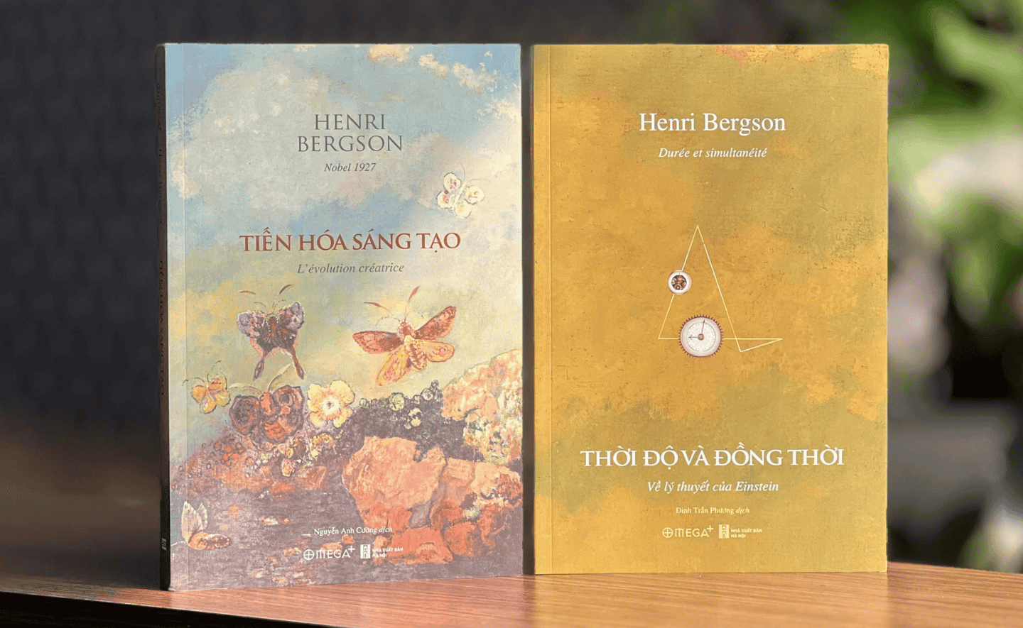 Bộ sách đối thoại về thuyết tiến hóa và thời gian của triết gia người Pháp Henri Bergson 