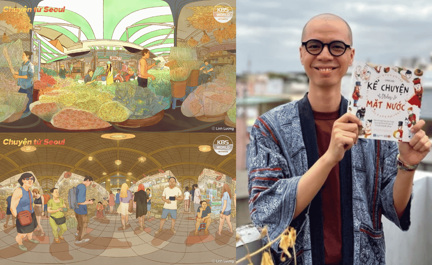 Họa sĩ Linh Lương gây ấn tượng với dự án Sài Gòn VR360 tại hội sách đảo Nami (Hàn Quốc) 