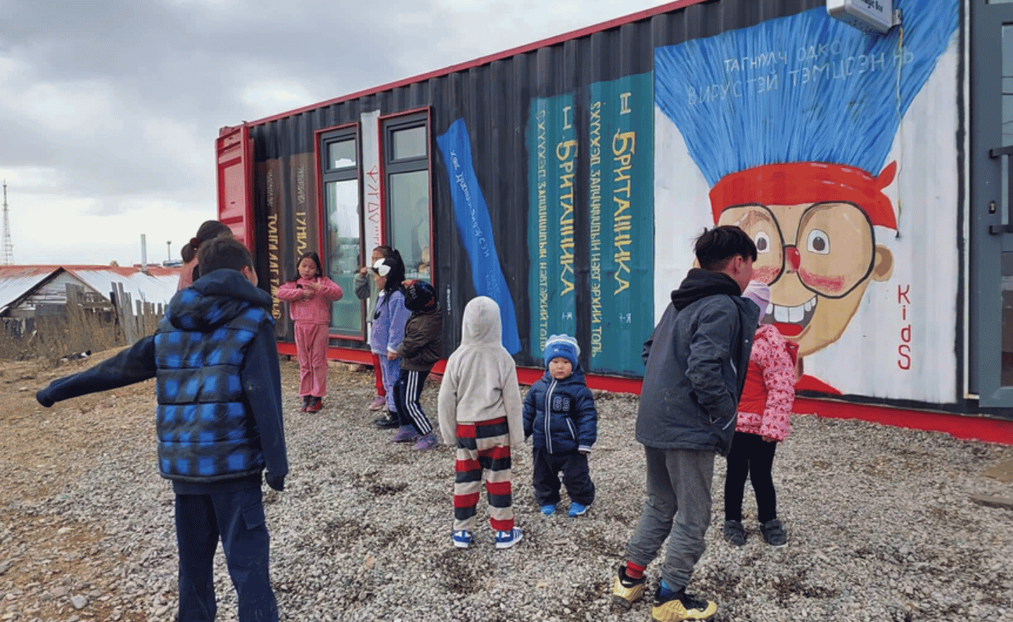 “Magic Box” – biến container cũ thành thư viện cho trẻ em ở Mông Cổ