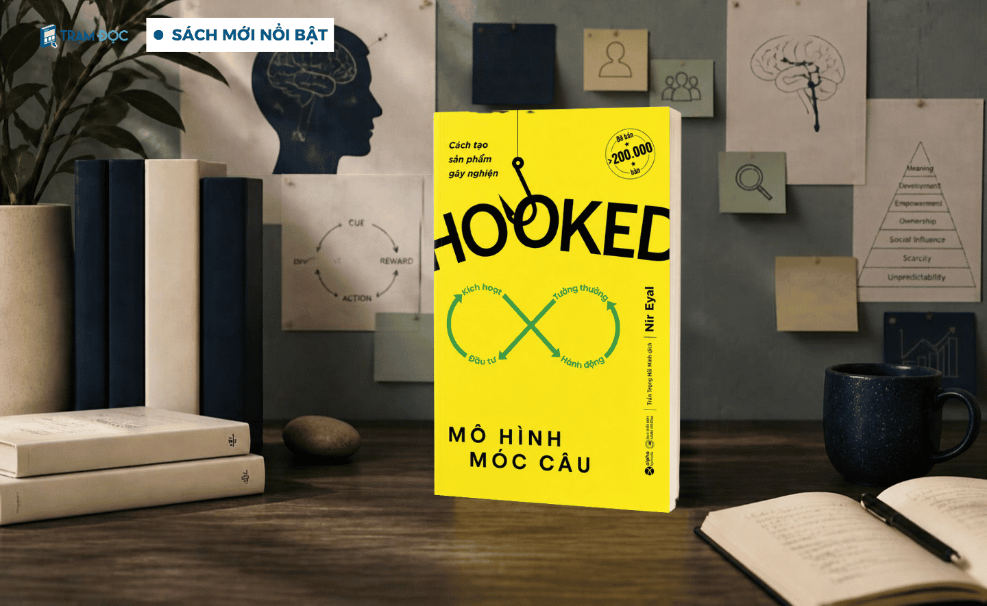 Hooked - Mô hình móc câu: Mô hình 4 bước định hình hành vi khách hàng mà các nhà quản lý sản phẩm cần biết