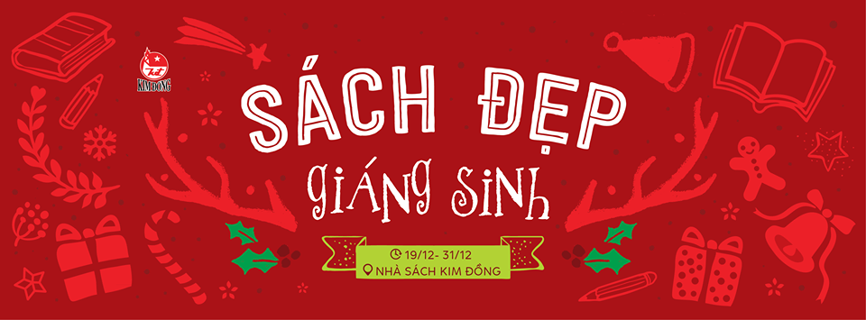 Giáng Sinh nhận Sách Đẹp cùng NXB Kim Đồng
