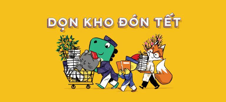 Nhã Nam dọn kho đón Tết