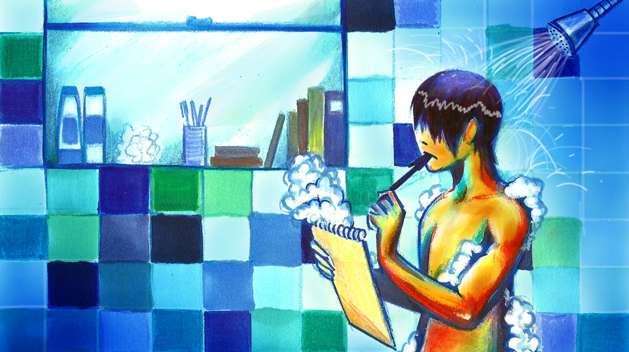 Khi cần sáng tạo, hãy thả tôi vào phòng tắm!