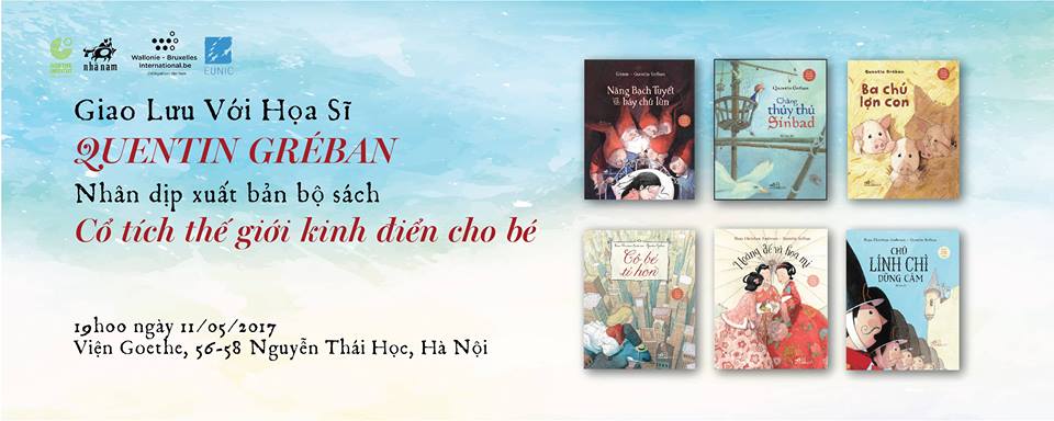 Giao lưu với họa sĩ Quentin Gréban