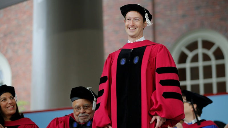 Mark Zuckerberg phát biểu tại Harvard: Có mục đích sống cho bản thân là chưa đủ, đây mới là việc thế hệ chúng ta cần làm 