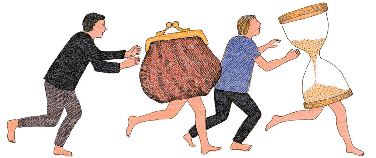 Thời gian hay tiền bạc? Câu hỏi khó cũng không kém gì tình và tiền