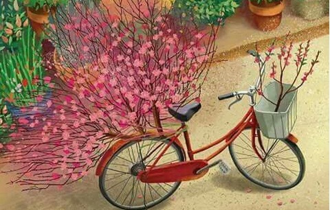 Năm mới xuân sang, bức tranh Tết của bạn được tô màu gì?