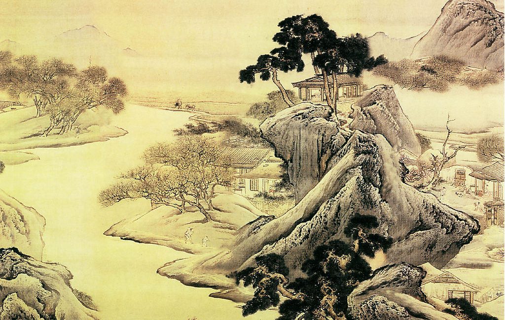 Vì sao tranh vẽ Trung Quốc thường không được đóng khung và có rất ít màu sắc?