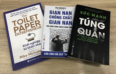 Ba cuốn sách khởi nghiệp thực tế và hữu ích, cung cấp liều doping tuyệt vời và không thể thiếu cho những người muốn khởi nghiệp, vừa khởi nghiệp 