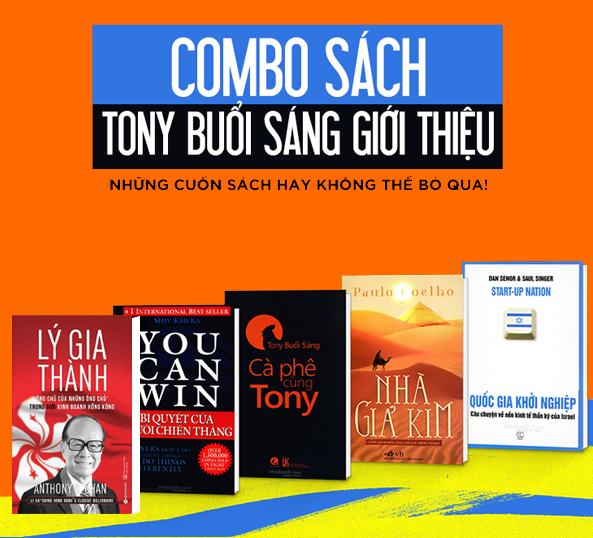 Combo Sách Được Tony Buổi Sáng Khuyên Đọc