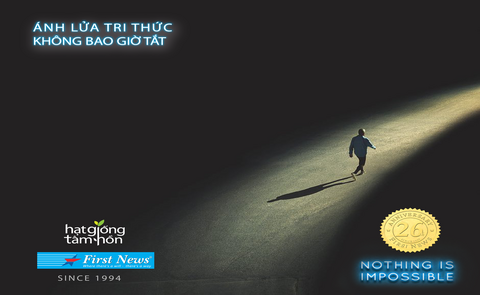 Ngọn lửa lan toả tri thức không bao giờ tắt