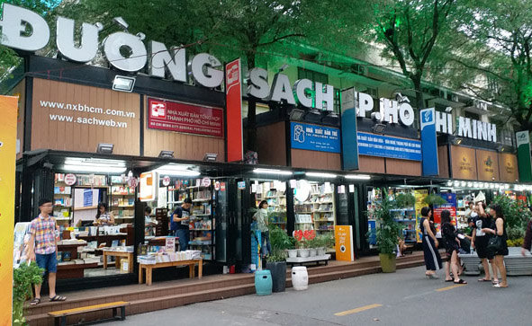 Thành quả sau 5 năm của đường sách Tp. HCM