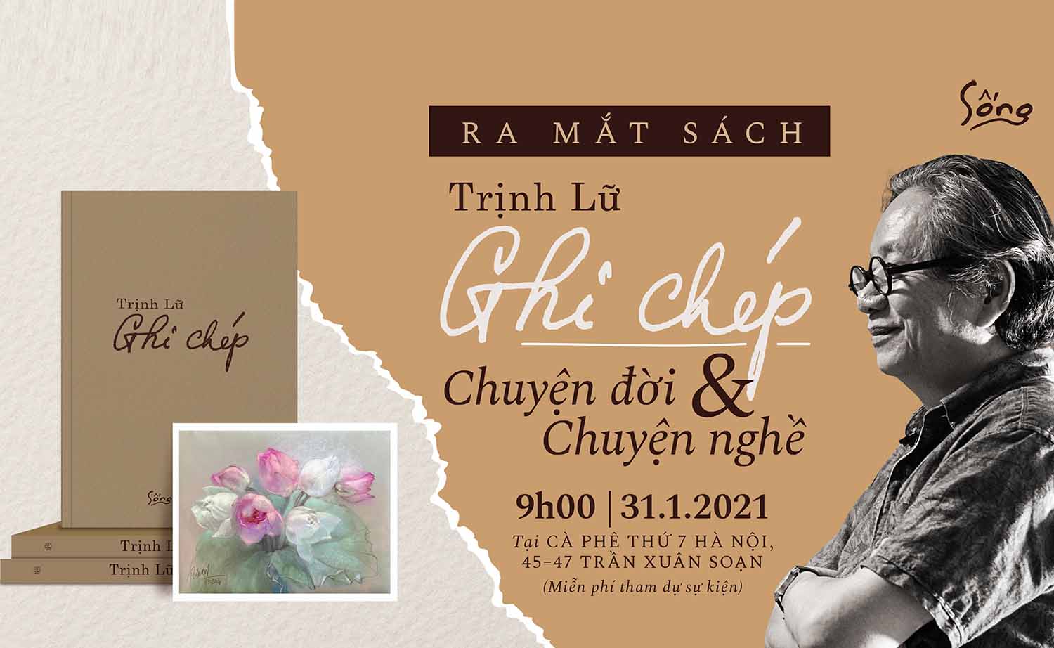 Dịch giả - Họa sĩ Trịnh Lữ ra mắt cuốn sách Trịnh Lữ Ghi Chép