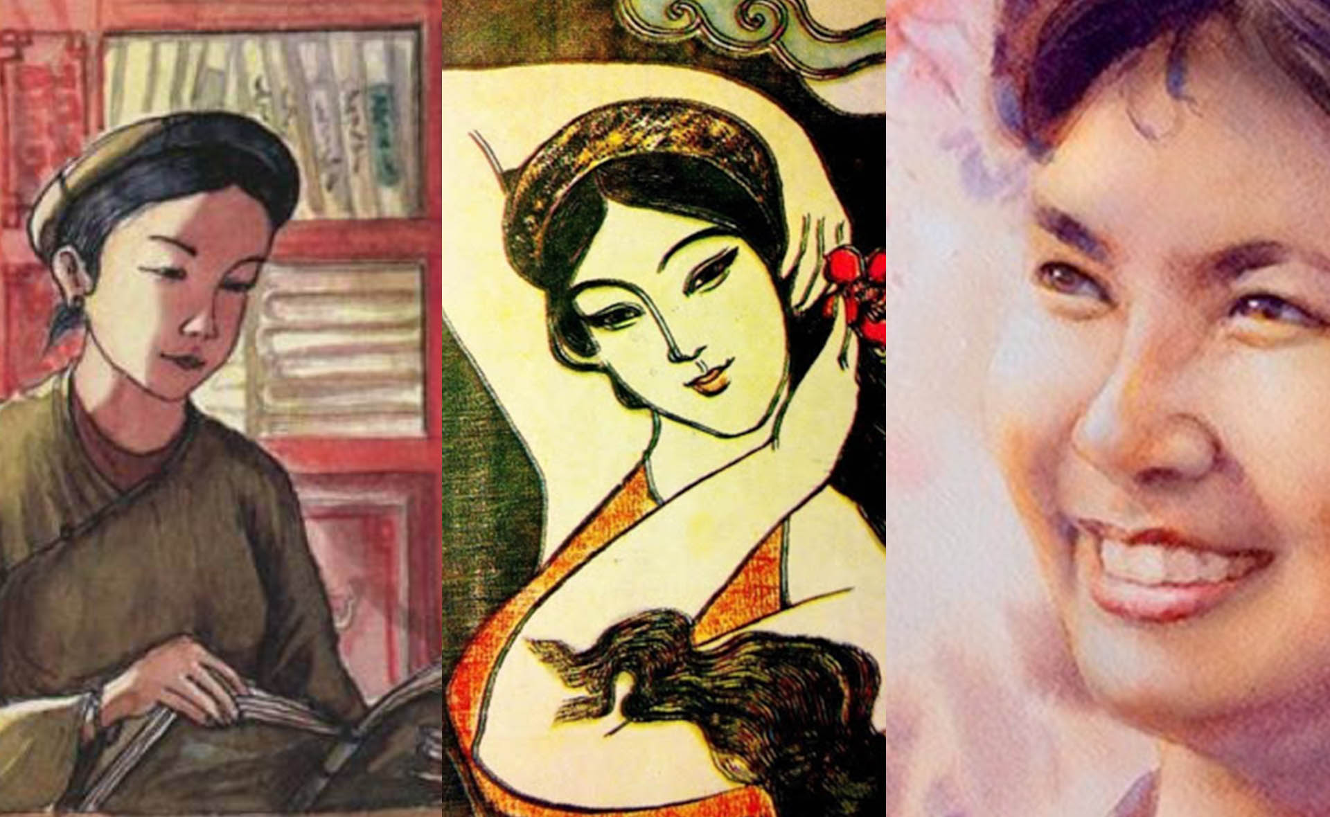 Phận đời gian truân của 3 nữ thi sĩ đại tài đất Việt