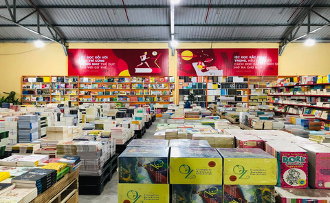 Khai trương “KHO SÁCH NỬA GIÁ” lớn nhất Thành phố Hồ Chí Minh