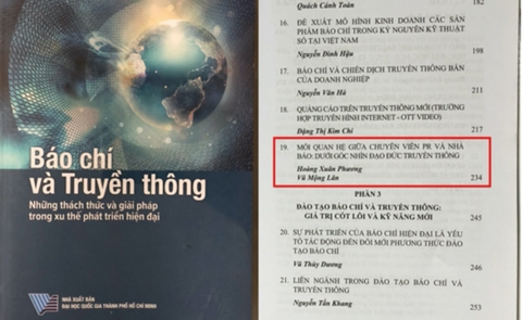 Sách của trường ĐH KHXH&NV TP.HCM bị thu hồi vì đạo văn