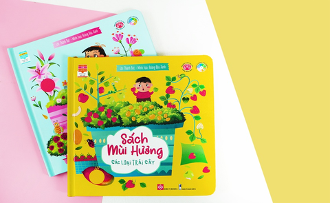 Bộ sách tỏa ra mùi hương đầu tiên tại Việt Nam