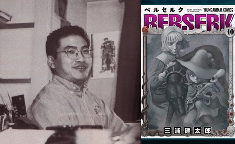 Kentaro Miura - tác giả của bộ truyện tranh bán chạy nhất - Berserk qua đời ở tuổi 54