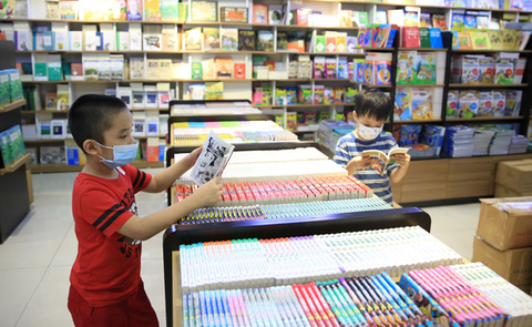 Phong phú sách thiếu nhi trong dịp hè