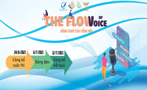 Tổ chức cuộc thi “The Flow of Voice” – Dòng chảy của tiếng nói. 