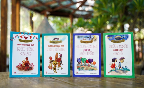 Tái bản 4 cuốn sách nổi tiếng của Gianni Rodari