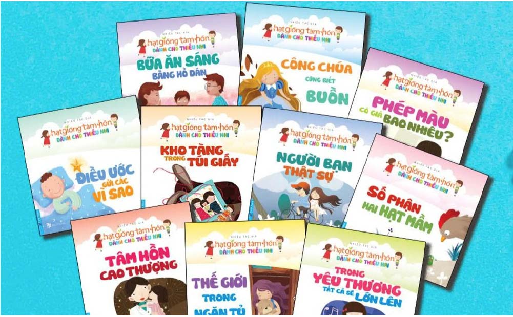 Gieo mầm yêu thương với bộ sách