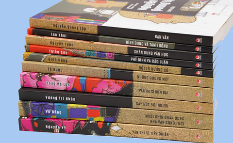 BỘ SÁCH về chân dung nhà văn Việt